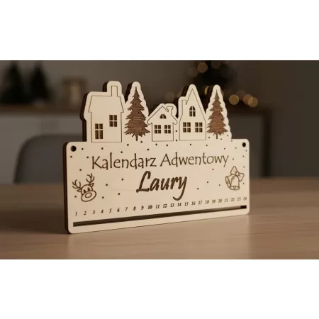 Kalendarz Adwentowy - personalizowany (imienny)